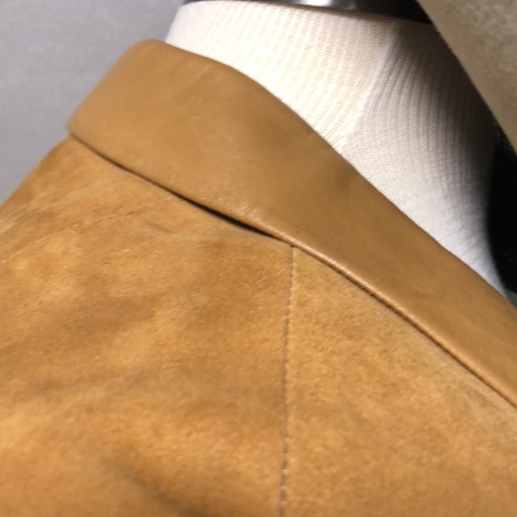 Vintage Leather Trench Coat By LedaSpain SzS-MP - Picture 7 of 12